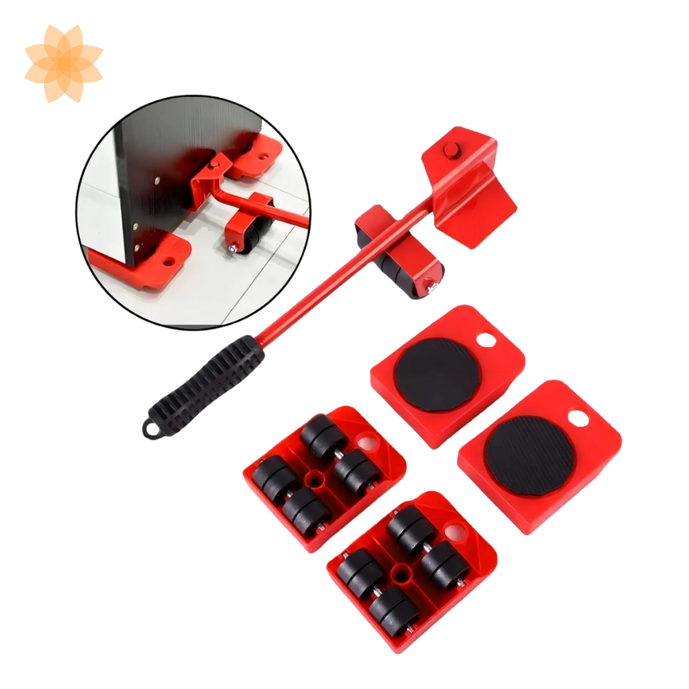 Kit Mueve-Muebles 360° - ¡Levanta y Desliza Sin Esfuerzo!