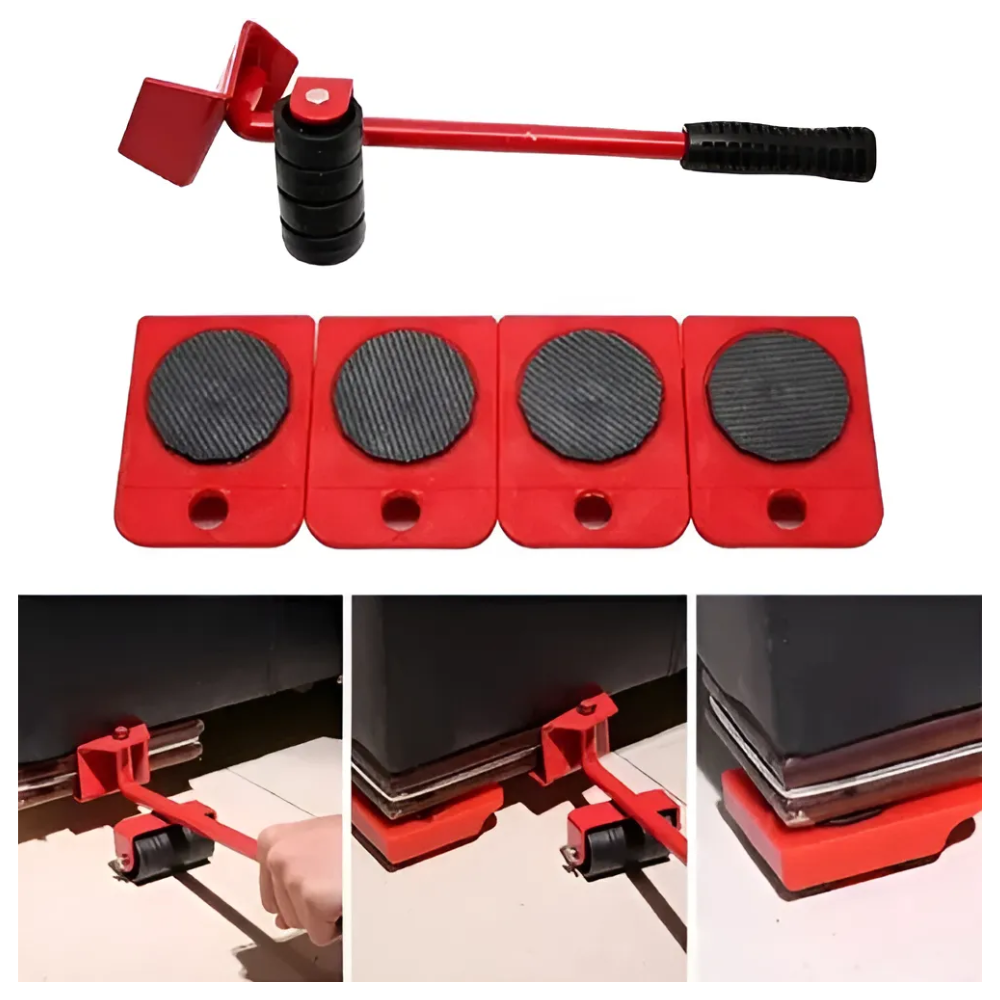 Kit Mueve-Muebles 360° - ¡Levanta y Desliza Sin Esfuerzo!